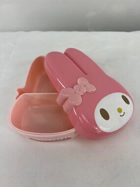 My Melody Pink Bento Lunch Box Container 370ml Sanrio 2003 Y2K